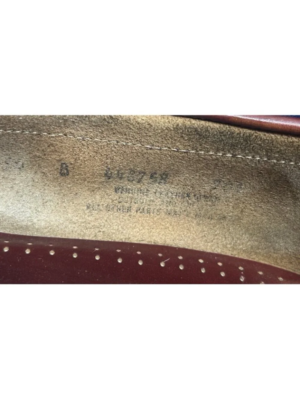 Bass & Co Weejuns 14 Classic BURGUNDY Layton Leather Kiltie Tassel Loafers Shoes
